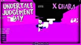 X Chara | Roblox Undertale Judgement Day