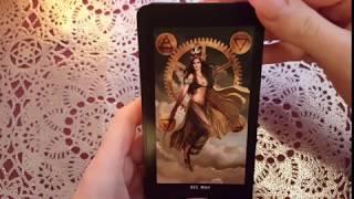 Обзор+болталка Таро Стимпанк (Steampunk Tarot) Барбара Мур: Викторианское Таро. Гадание онлайн.