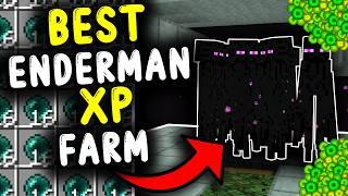 BEST Enderman XP Farm In Minecraft Bedrock 1.21!