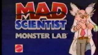 Mad Scientist Monster Lab - Mattel ad (1987)