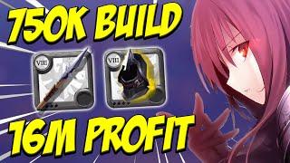 750K BUILD 16M PROFIT !!! 1H SPEAR MISTS SOLO PVP | EU SERVER  ( Albion Online )