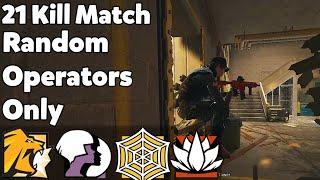 20+ k With Random Operators: Ranked Challenges - Rainbow Six Siege