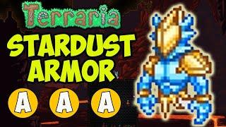 Terraria how to get Stardust Armor (EASY) | Terraria Stardust Armor 1.4.4.9