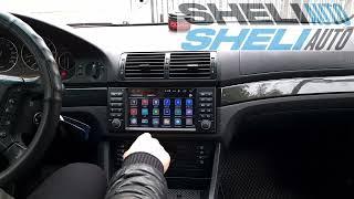 Обзор Android магнитолы SHELI M2D для BMW 5 Series E39