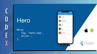 Flutter Hero Animation Tutorial| ListView