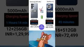OnePlus 13 VS Samsung Galaxy S25 Ultra Battery Compare Spexs