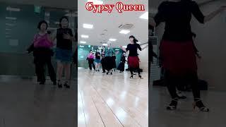 Gypsy Queen line dance #Shorts,