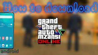 how to download  and install gta mzansi online on  mobile#lgsa