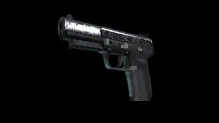 Counter-Strike: Global Offensive In-Game Weapon Skin Showcase (Five-SeveN | Silver Quartz)