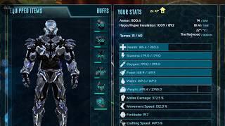 Ark Mobile 2.0: Full TEK Armour... What does it do?...