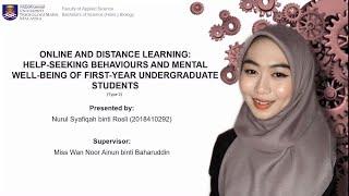 FINAL YEAR PROJECT THESIS / VIVA VIDEO PRESENTATION || UiTM