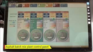 Asphalt Batching Plant Control Panel | Asphalt mixer