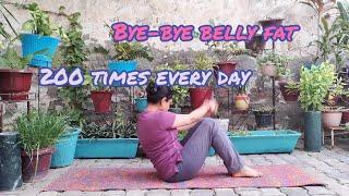 bye-bye belly fat (30 days challenge) [shweta Tyagi yoga mom]#healthtips #fitness #yogaeveryday