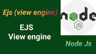 Complete Ejs View Engine | Part #19 | Node Js tutorial in Hindi 2021