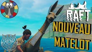 Raft S2 #08 - On capture un lama pour la première fois - Gameplay FR