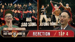 REACTION ANH TRAI VƯỢT NGÀN CHÔNG GAI | Dàn Anh Tài PHẤN KHÍCH với Nhà Xương Rồng & Nhà Sao Sáng!