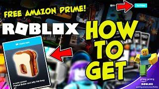 How To Get A FREE Trial of Amazon Prime Gaming To Get EXCLUSIVE Item Promo Code In Roblox