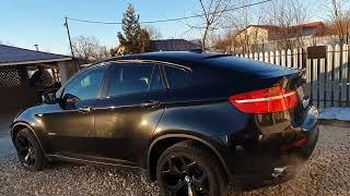 BMW X6 E71 40D 306hp black walkround, soft close, sunroof,black rims oem, sport package