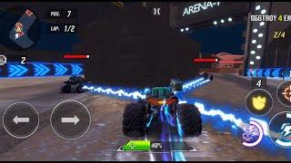 Rocket Arena Car Extreme : Fighting Battle Car Race - DEMOLITION RACE - Level : 1