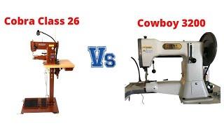 Cobra Class 26 Vs Cowboy 3200 Leather Sewing Machines