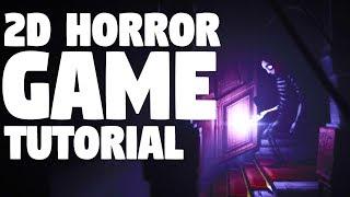 how to make a 2D horror game for halloween