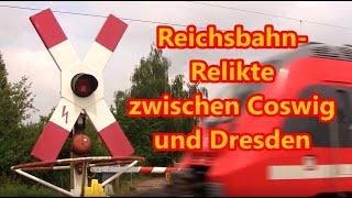 Reichsbahn-Relikte zwischen Coswig und Dresden