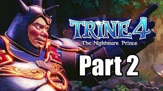 Trine 4: The Nightmare Prince (2019) PS4 PRO Gameplay Walkthrough Part 2 | All Collectibles