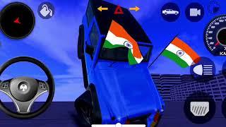 Dollar Song Mahindra Sky Blue Thar || Offroad Villege Driving  Gameplay Video || #gaming