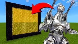 How To Make A Portal To The Mechagodzilla Dimension in Minecraft!