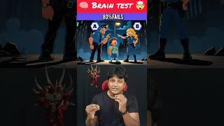  Who is the Monster ⁉️ #braingames