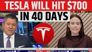 Tesla Will Hit $700 In 40 Days Said By Tasha Keeney | TSLA Stock News