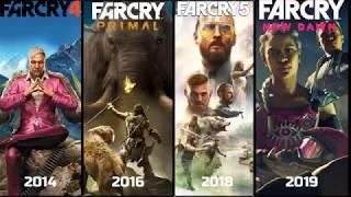 Far Cry 4 VS Far Cry Primal VS Far Cry 5 VS Far Cry New Dawn Graphics & FPS Comparison