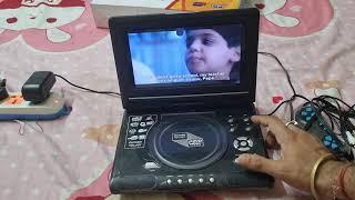 Rough Unbox [Subtitled] Portable Dvd Player with inbuilt CD MP3 ,TV ,USB , FM , GAMES .. NOSTALGIA !