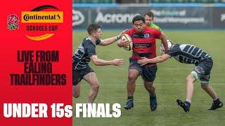 LIVE | Continental Tyres Schools Under 15 finals | Ealing Trailfinders