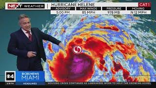 Hurricane Helene expected to grow in intensity