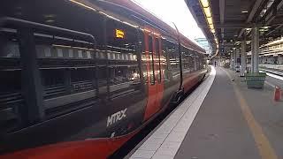 X74 Snabbtåg mot Göteborg avgår Stockholm Central