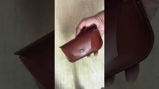 Weekend itch. Hand crafted.  handmade #leather #asmr #leathercraft #leatherasmr #shorts #fyp