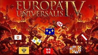 ENTIRE Lobby united just to Defeat AI France | EU4 MP