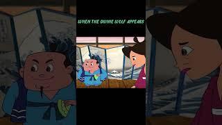 WHEN THE DIVINE WOLF APPEARS P1 #animation #englishfairytales #cartoon