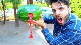 8 Coole WASSERMELONEN Lifehacks Emrah