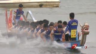 Moments of Dragon Boat Tournament Men's 100 Meter in China