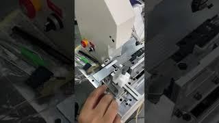 Nails sticker labeling machine folding sticker labeler #cleanerfillingmachine #factory #machine #cnc