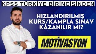 SON 15 GÜN KPSS! (Kamplarla Sınavı Kazanabilir Miyim? / Acı Motivasyon )