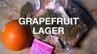 Brewing a Grapefruit Lager!