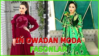 OWADAN FASONLAR, TURKMEN GELIN GYZLARY, Модные Платья