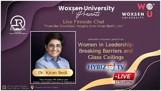 Dr. Kiran Bedi At Woxsen University - The FutureYou Talks | Hybiz Live