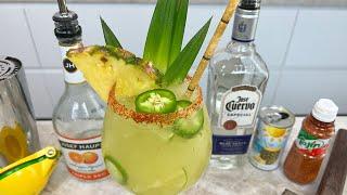 Spicy Pineapple Jalapeño Margarita