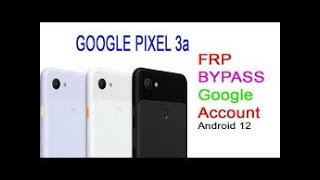 Google Pixel 3a xl frp bypass, remove google account lock new method 2024 100%