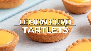 Lemon Curd Tartlets