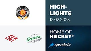 12.02.2025 - Highlights - Deggendorfer SC vs. Bietigheim Steelers